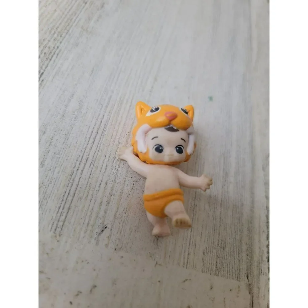 Moose human baby tiger costume toy‎ mini doll figure